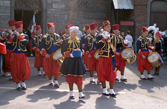 La batterie des zouaves