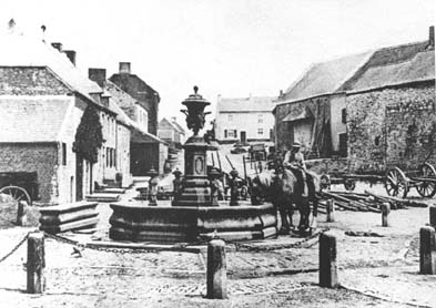 la fontaine en 1914